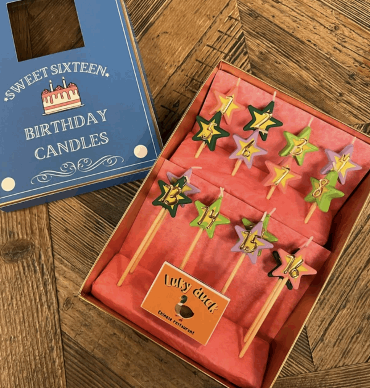 16 Wishes Candles Box